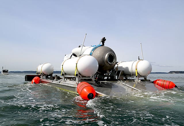 The submersible vessel Titan