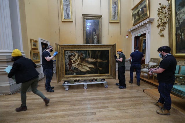 Paintings returned to Lady Lever Art Gallery