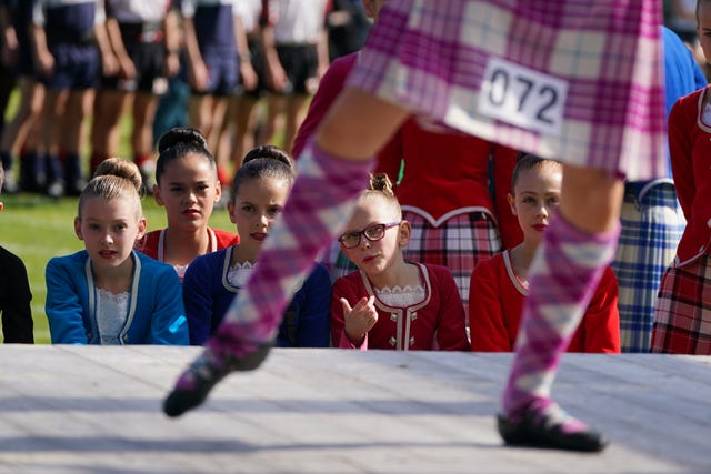 The Braemar Gathering highland games