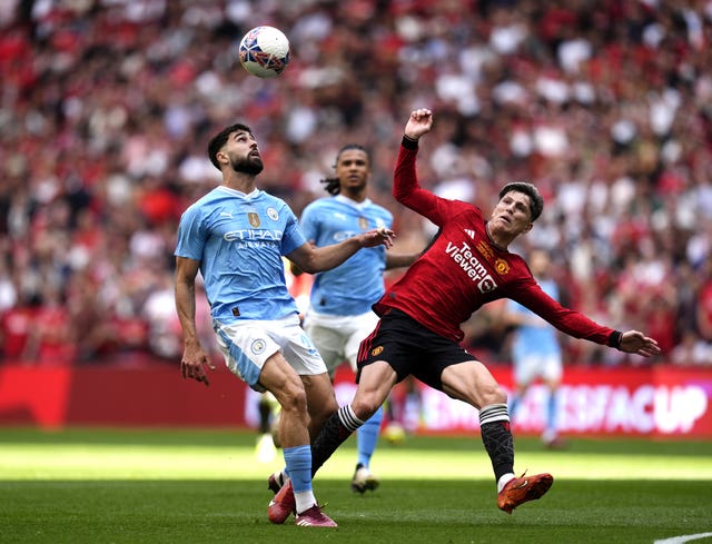 Manchester City v Manchester United – Emirates FA Cup – Final – Wembley Stadium