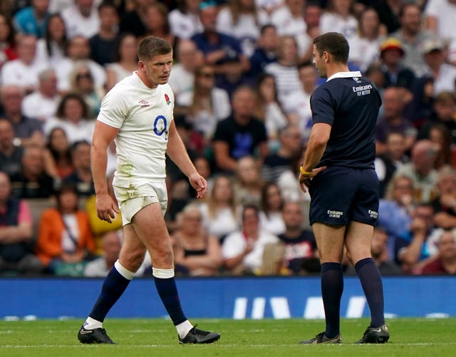 England's preparations for the World Cup continued to unravel after Owen Farrell was sent off in a 19-17 victory over Wales. England's captain faces a ban that could see him miss the World Cup opener against Argentina (Joe Giddens/PA)