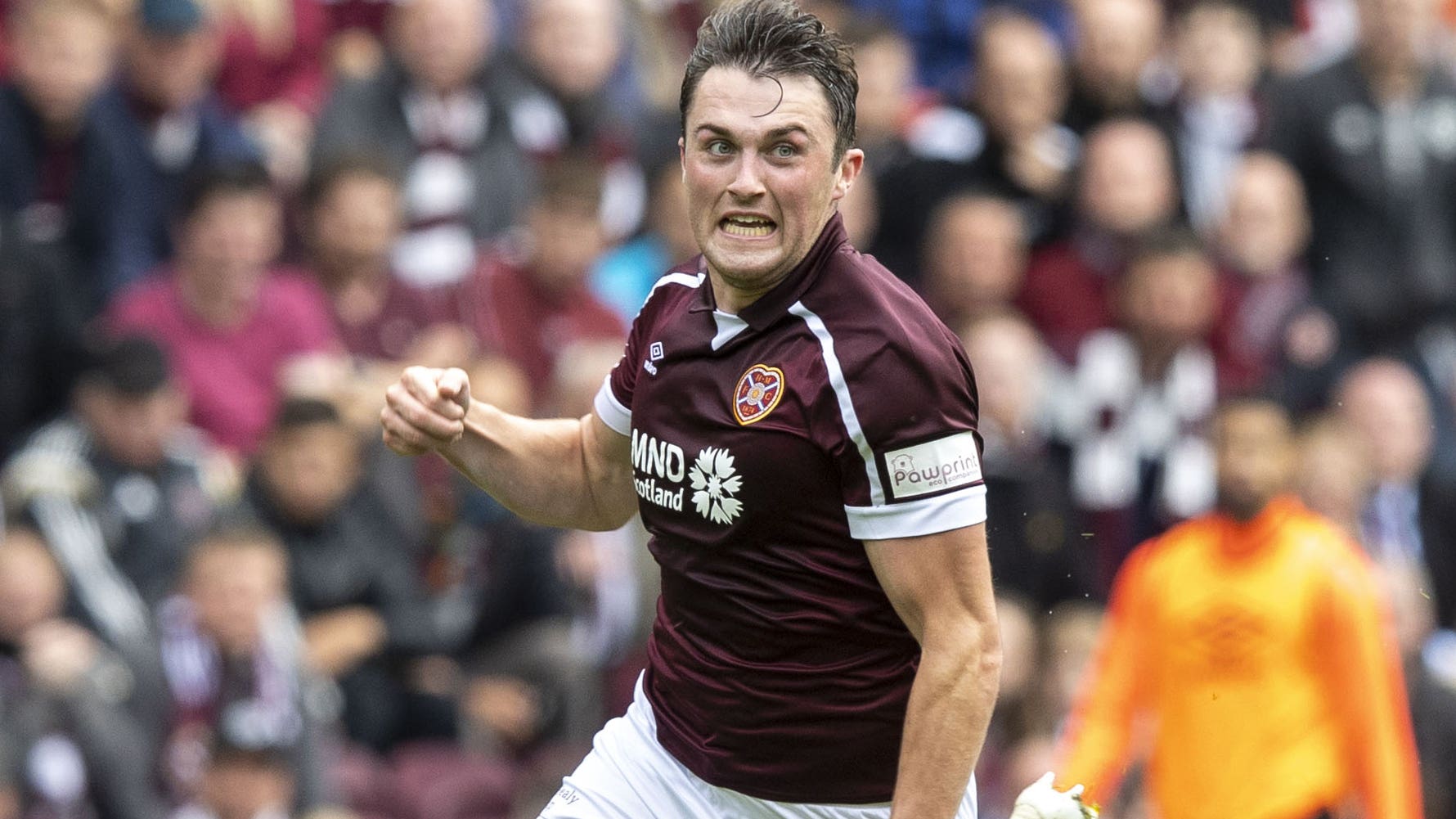 Departing John Souttar in Hearts squad for St Johnstone squad