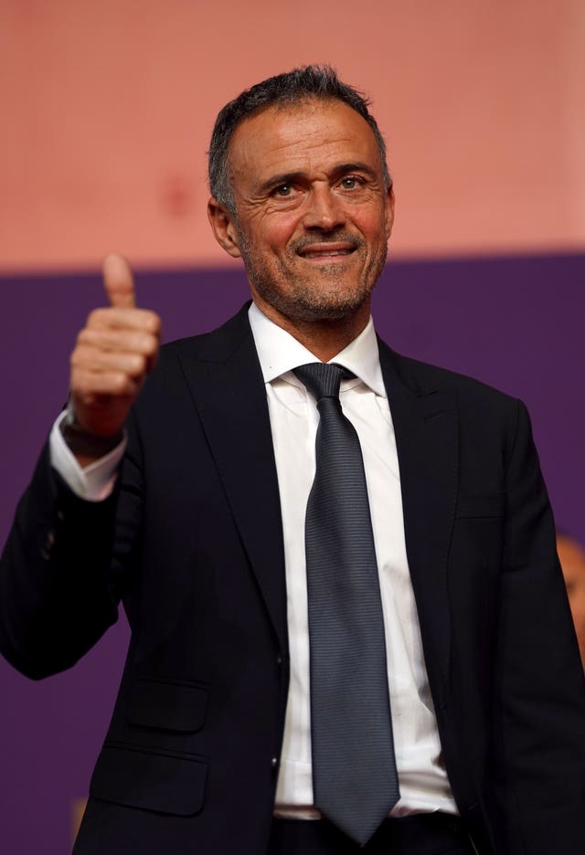 Spain manager Luis Enrique