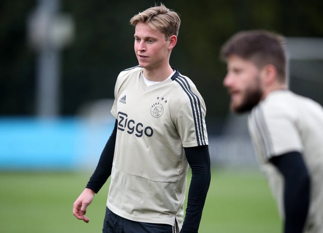 Ajax Training and Press Conference