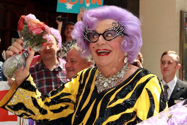 Barry Humphries' alter ego Dame Edna Everage