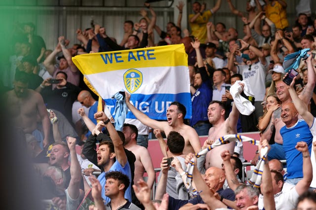 Leeds escaped relegation last season with victory at Brentford on the final day