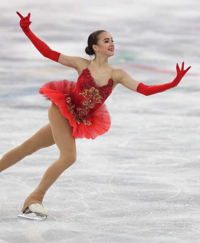 Russian Alina Zagitova won the women's figure skating title, aged 15