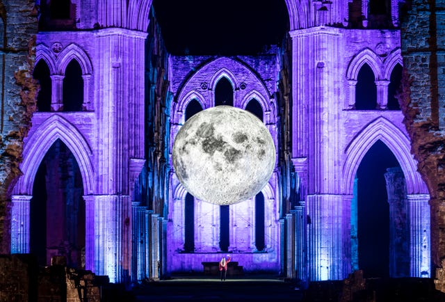 ‘Museum of the Moon’ at Rievaulx Abbey