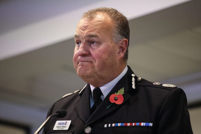 Chief Constable Stephen Watson