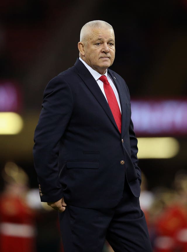 Wales head coach Warren Gatland