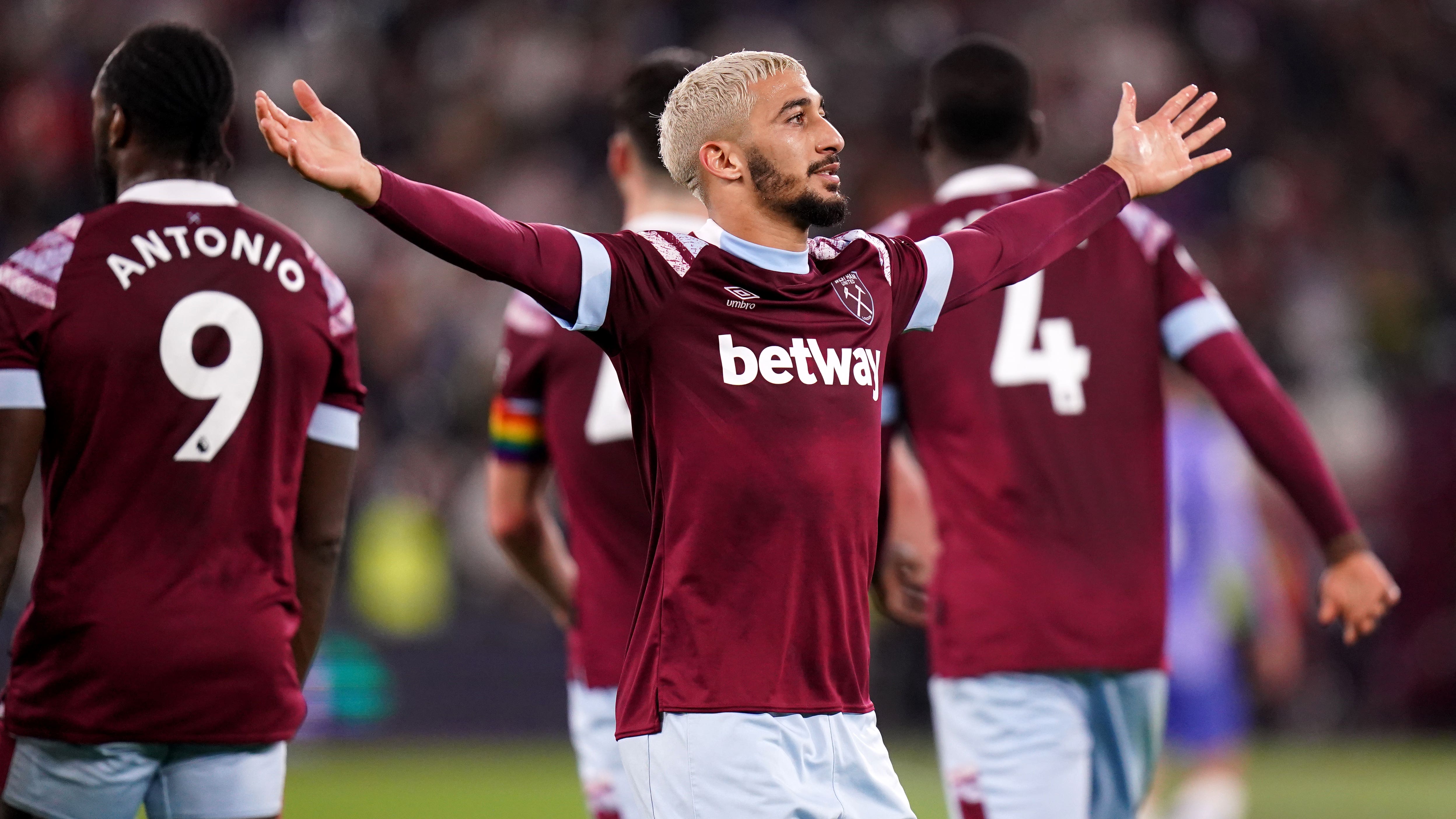 Said Benrahma scored in West Ham’s win (Adam Davy/PA)