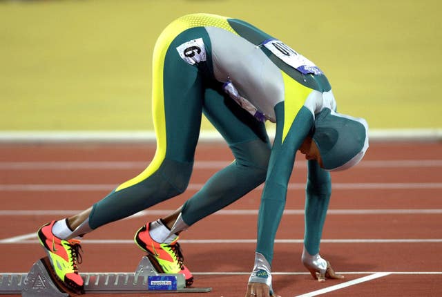 Freeman wore a bodysuit for the 400m Final in Sydney