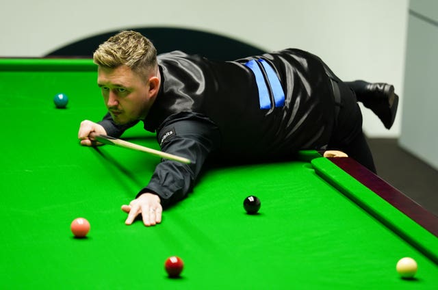 Kyren Wilson during his match with Ryan Day