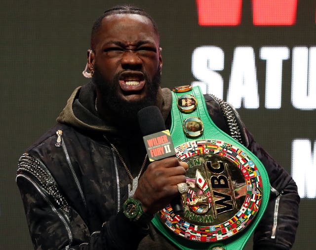 Deontay Wilder taunted Tyson Fury over his past mental health issues
