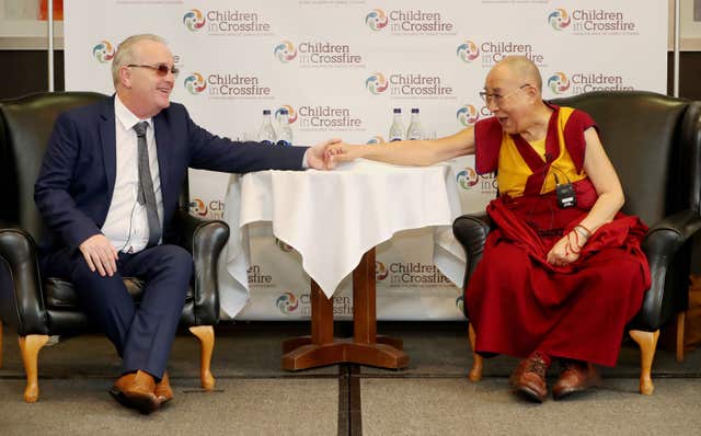 Dalai Lama visits Londonderry