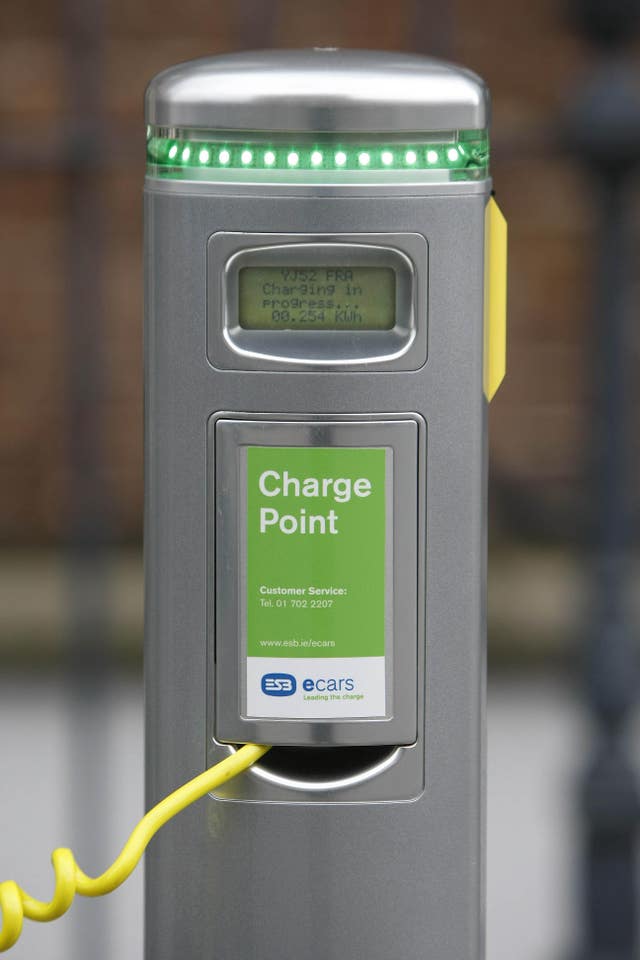 Electric vehicle charge points in Ireland
