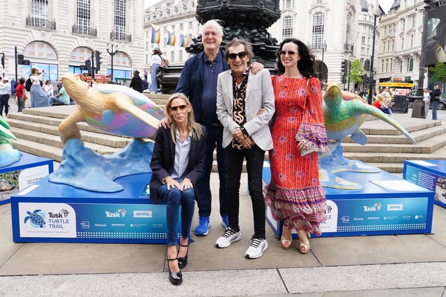 Tusk Turtle Trail photocall – London