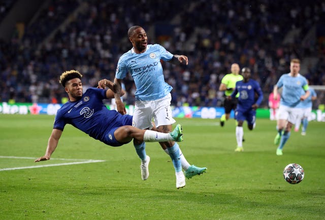 Raheem Sterling helped Manchester City reach the Champions League final last season