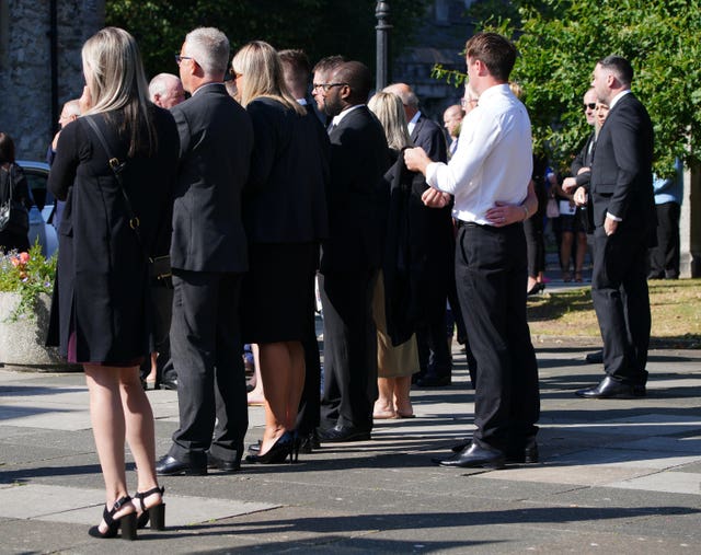 Lee and Sophie Martyn funeral