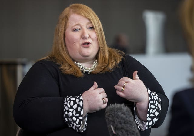 Alliance Party leader Naomi Long 
