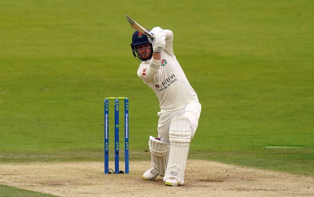 Alex Davies shone against a Somerset attack including England bowlers Craig Overton and Jack Leach (Adam Davy/PA)