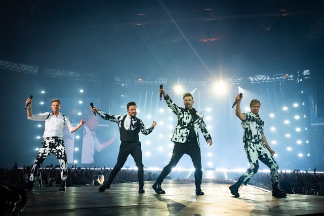 Westlife at Wembley Stadium