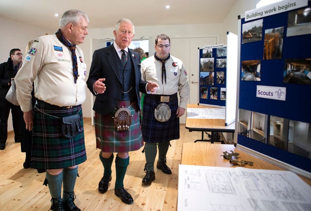 Royal visit to Aberdeenshire