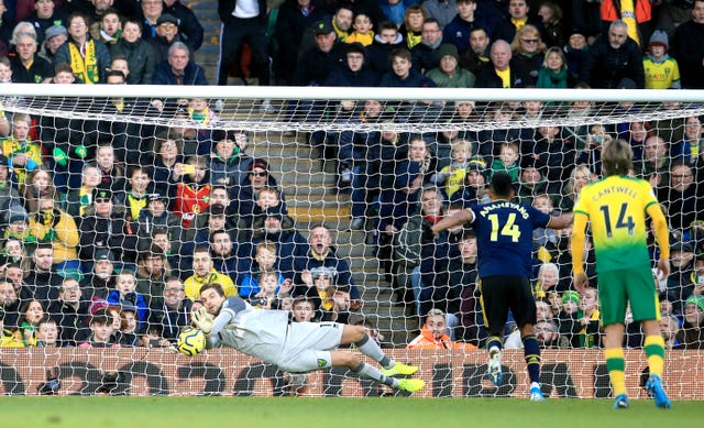 Tim Krul saved the first penalty