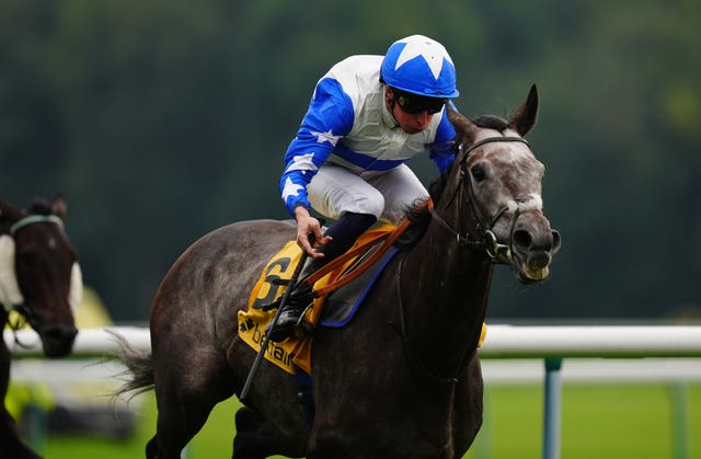 Master Builder and William Buick in full flight at Haydock