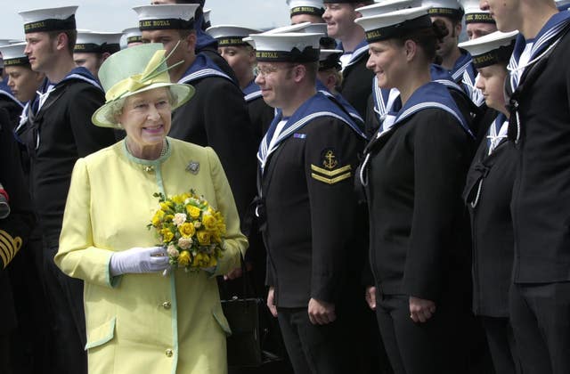 The Queen in Portsmouth