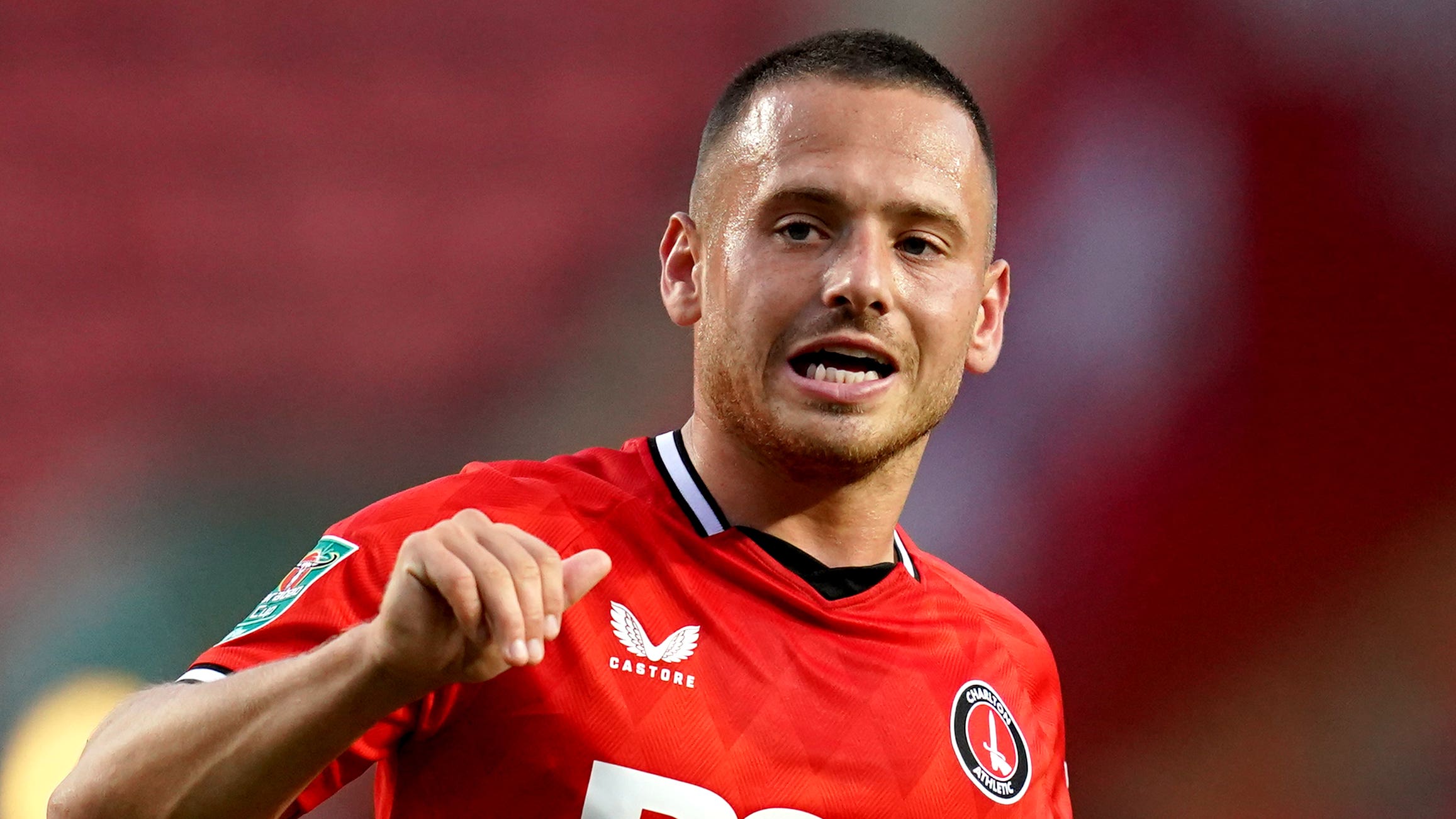 Jack Payne struck twice for Charlton (John Walton/PA)