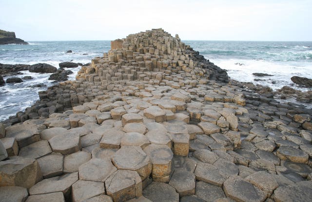 The Giant’s Causeway in North Antrim