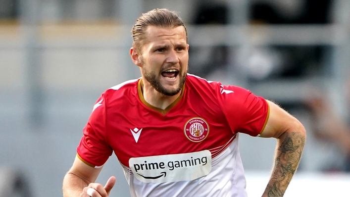 Jake Reeves opened the scoring for Stevenage (Tim Goode/PA)