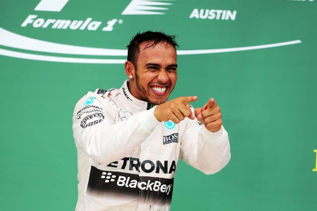 Hamilton's victory in Austin was his 10th Grand Prix win during the 2015 season