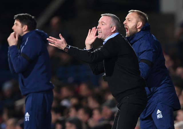 Paul Lambert's Ipswich have lost seen of their last nine games (Joe Giddens/PA).