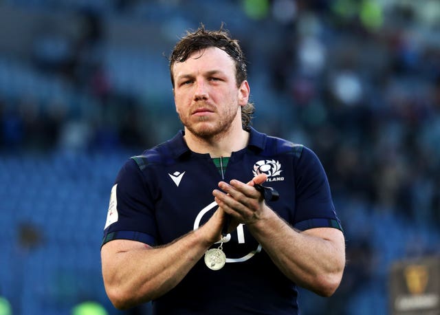 Hamish Watson was forced to withdraw from Saturday's pre-tour curtain raiser in Edinburgh due to concussion in training