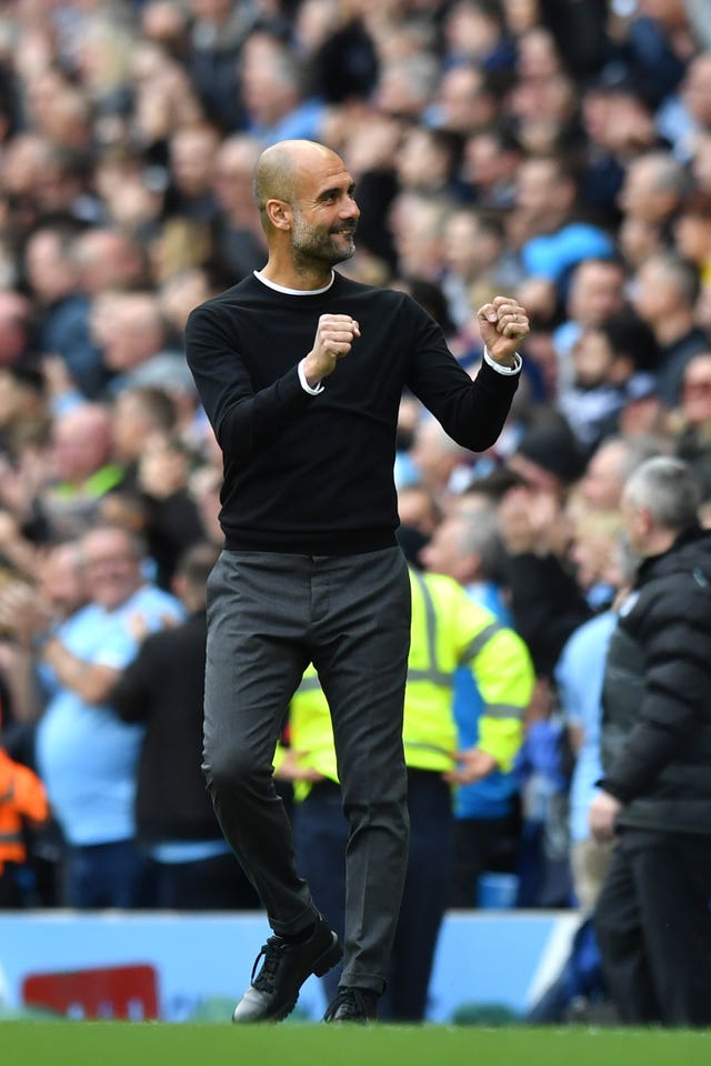 Guardiola has one more year remaining on his contract at the Etihad Stadium