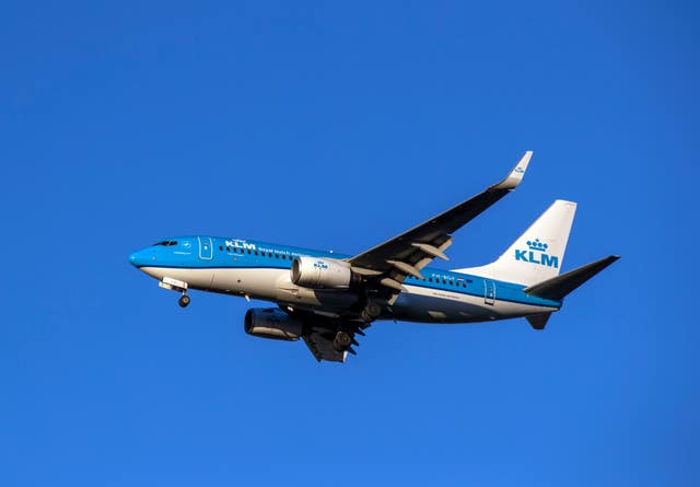 KLM plane