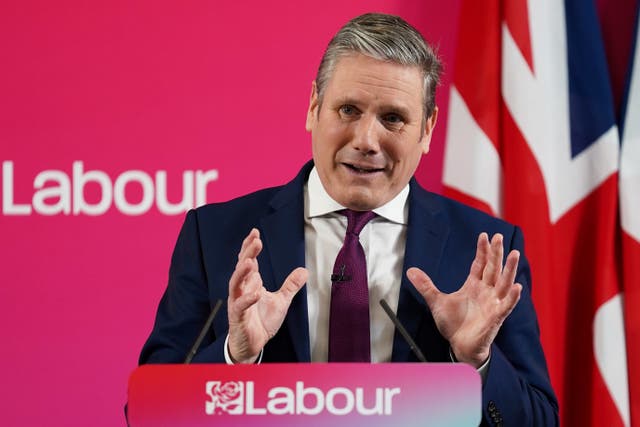 Labour leader Sir Keir Starmer is set to heap pressure on Boris Johnson in a speech on Saturday