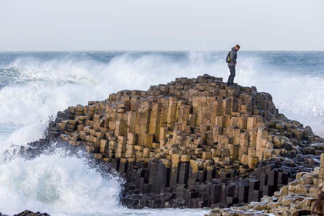 The outlook for the Giant's Causeway and Causeway Coast has improved (Liam McBurney/PA)