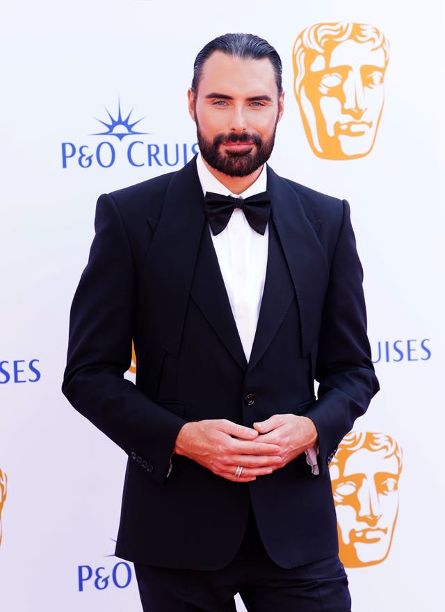 Rylan Clark attending the Bafta TV Awards 2024