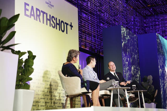 The Prince of Wales attends Earthshot+ at Park Royal Pickering, Singapore. 