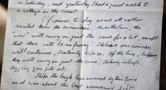 War letters unearthed in Belfast