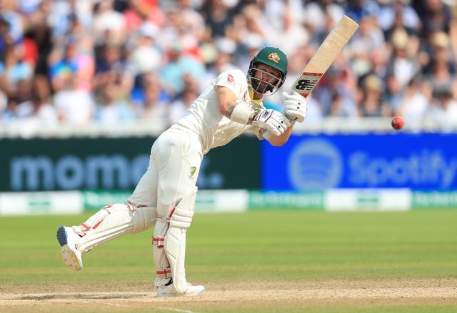 Matthew Wade notched a half-century for Australia 