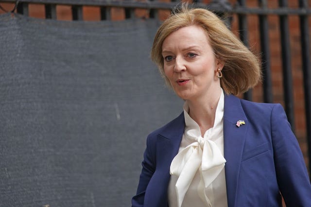 Foreign Secretary Liz Truss 