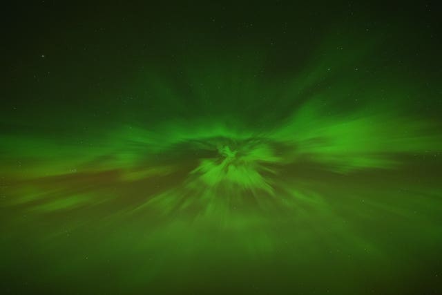 Northern Lights over the North of England