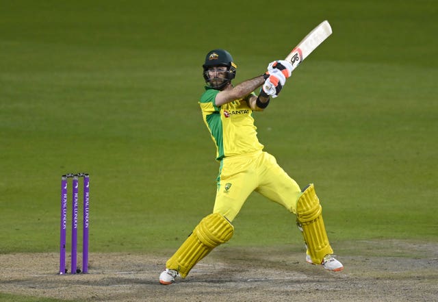 Glenn Maxwell is unavailable in this ODI series because of a broken leg (Shaun Botterill/PA)