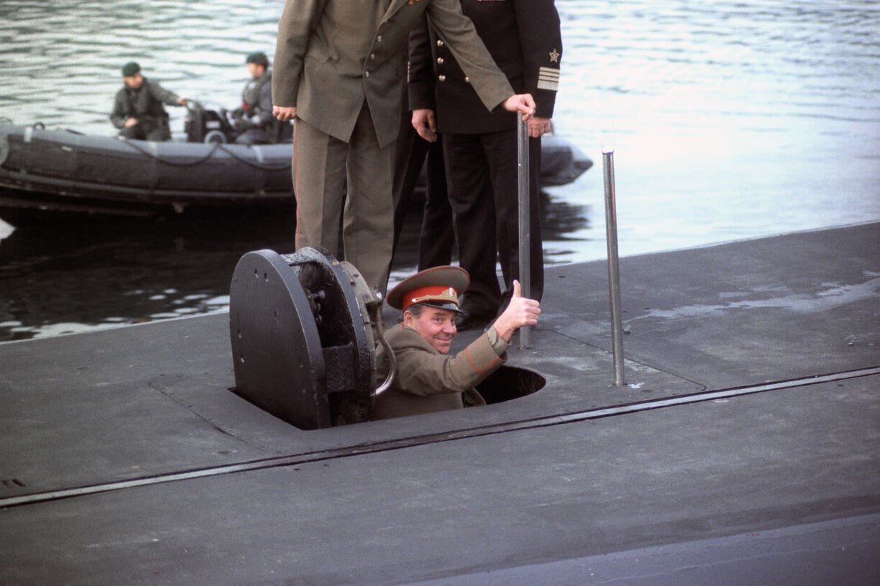 Submarine hatches may have to be bigger because of obesity, peers told