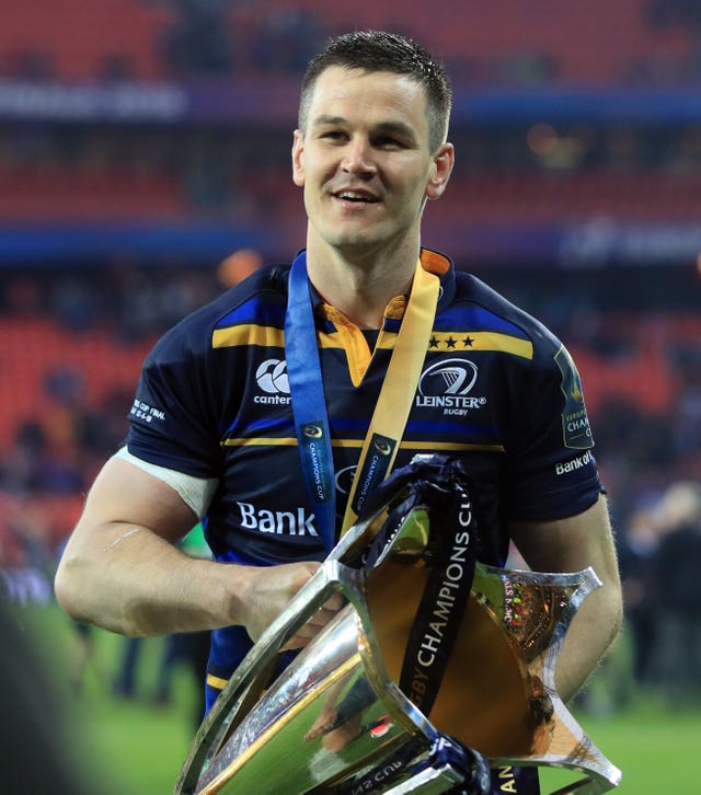 Johnny Sexton led Leinster to European Champions Cup glory earlier this year