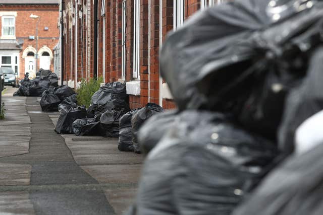 Birmingham bin men industrial dispute